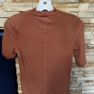 Orangish shirt